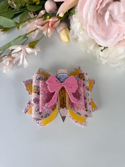 Back to school. School bows, handmade accessories, girl bows , school accessories, girl accessories