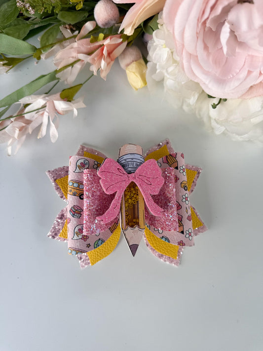 Back to school. School bows, handmade accessories, girl bows , school accessories, girl accessories