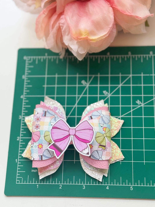Back to school. School bows, handmade accessories, girl bows , school accessories